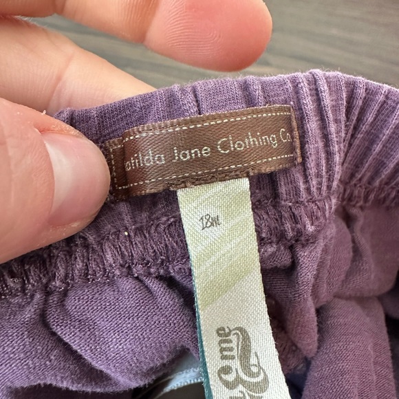 Matilda Jane Girls Big Ruffle Amethyst Pants (Size 18Mo) - Picture 4 of 5